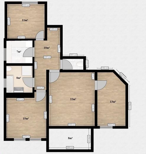 Sonnige 4-Zimmer-Wohnung in Konstanz Petershausen – Foto 12