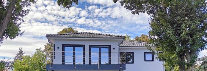 Moderne Luxus-Stadtvilla mit zwei Einheiten, Umnutzbar auf eine Einheit - Erdwärme- 6 Zimmer möglich