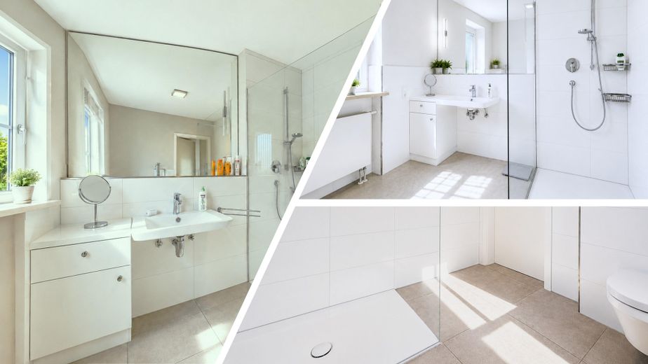 Viel Raum, viele Möglichkeiten für Best Ager, Paare, Freiberufler & kleine Familien - provisionsfrei – Collage en Suite Bad Master