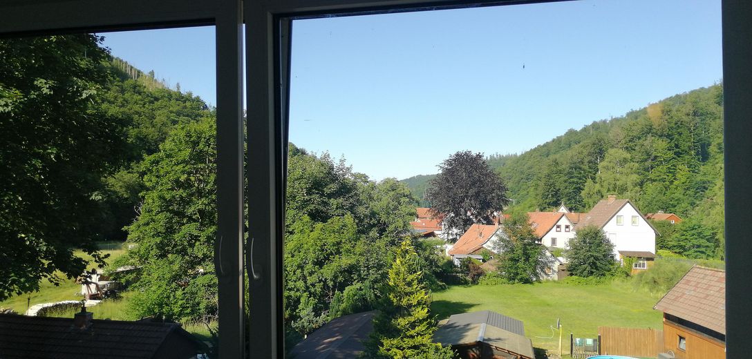 Aussicht Schlafzimmerfenster