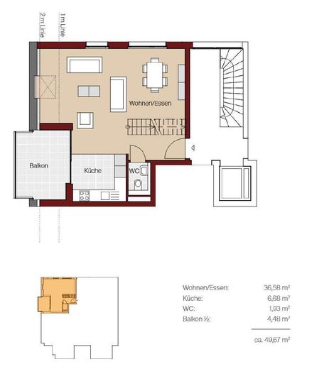 Moderne 4-Zi.-Maisonette mit Wärmepumpe, Einbauküche & Aufzug in Metzingen-Mitte – Foto 18