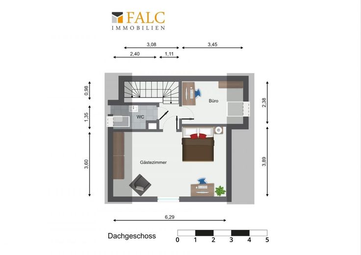 Grundriss Dachgeschoss
