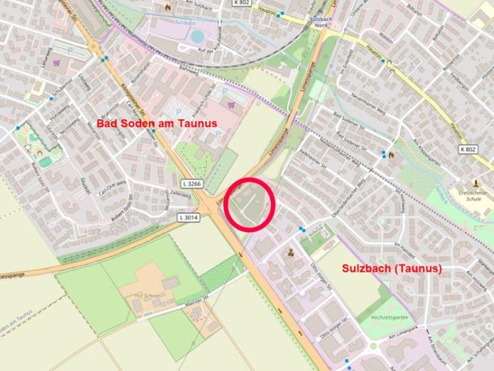 Commercial plot for office building/trades business - prime location Sulzbach/Bad Soden – Photo 1