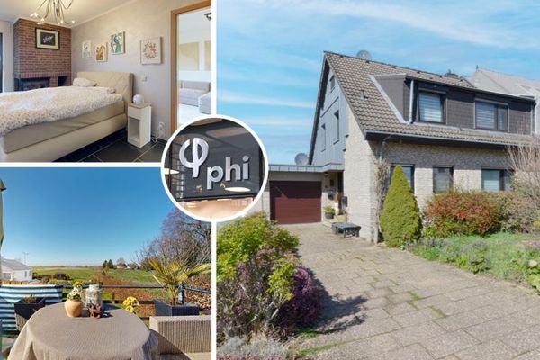 PHI AACHEN - Attraktive Doppelhaushälfte mit Garten, Terrasse und Garage in Aachen-Horbach!