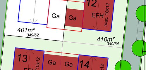 Земельна ділянка під забудову 410 м²