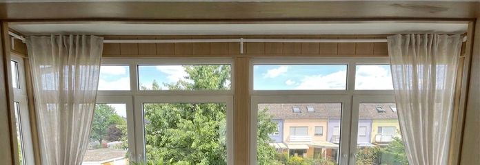 Renovierte möblierte 3,5 Zi-Wohnung 80m2 mit Garten im 1.OG / Nähe Frankfurt / ab sofort