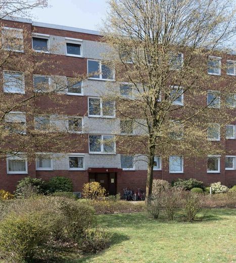 Jasne mieszkanie 3-pokojowe z loggią w Bremen-Blockdiek – Außenansicht
