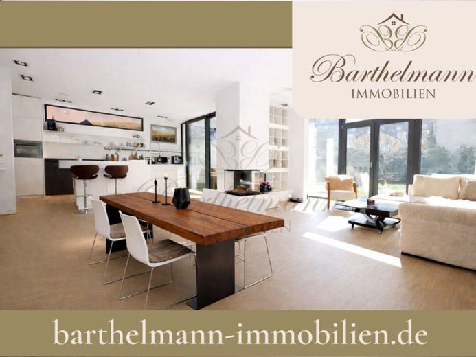 Hochwertiges Architektenhaus mit Kamin & puristischer Designlinie in urbaner Lage Leipzig Ost – Foto 1
