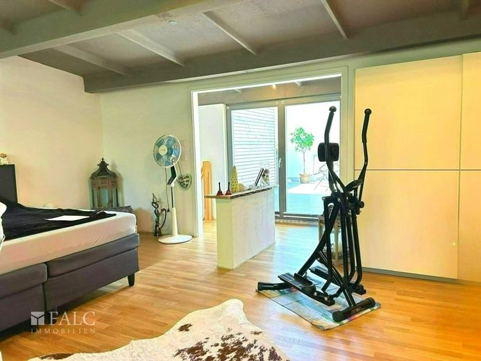 ***Stilvolle Maisonette Wohnung in der Alten Brauerei - 2 Zimmer, ca. 94 m² nahe Ziegelinnensee*** – Schlafzimmer