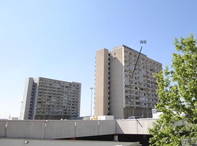 Freies Apartment auf dem Olympia-Einkaufszentrum, provisionsfrei von privat – Lage im Gebäude