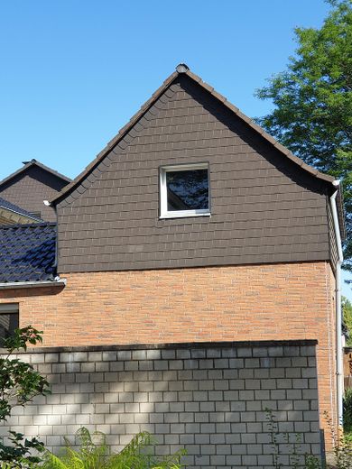 Einfamilienhaus für Handwerker oder Selbermacher – Giebelseite links