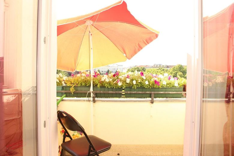 ...mit Sonnenbalkon