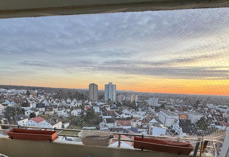 4 Zi-Wohnung mit Balkon und toller Aussicht+++Provisionsfrei +++ – Ausblick vom Balkon