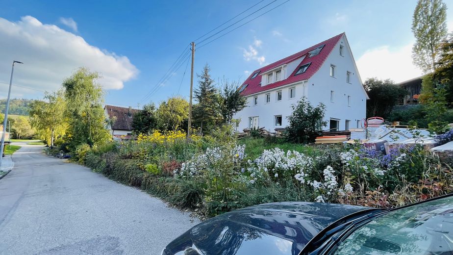 Blick von der Zufahrtsstrasse