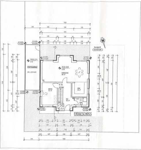 Modernes Massivhaus in ruhiger Neubausiedlung: Südausrichtung, Terrassendach, Sauna & 9m-Garage – EG