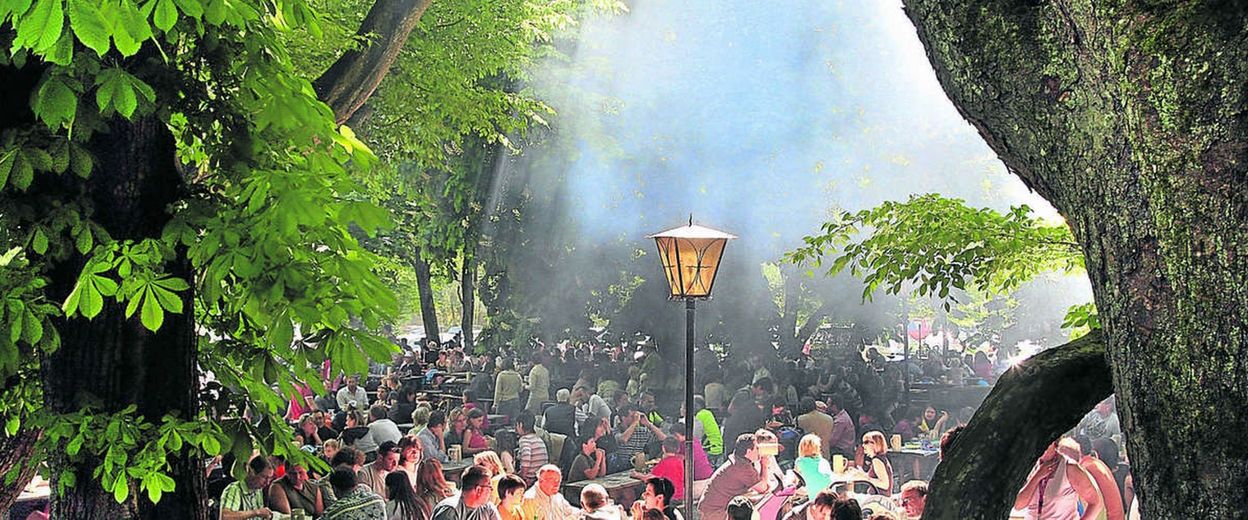 Sonnige 4-Zimmer Wohnung // Garten, EBK und hohen Decken // Neubau in Langenbach – Biergarten Haager All