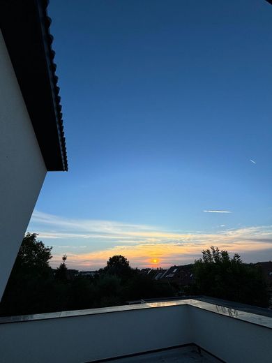 Ausblick aus dem Schlafzimmer