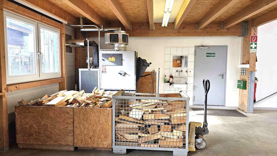 Holzheizung Variante A