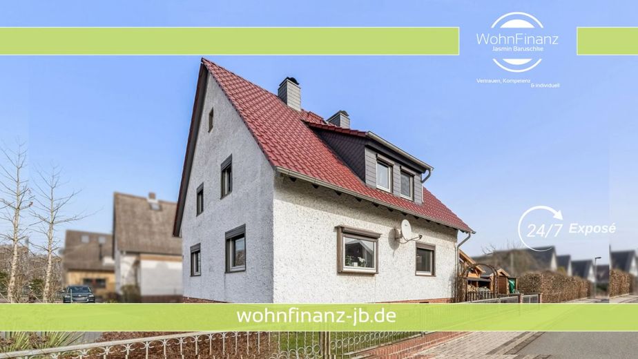 Provisionsfrei - Großes Einfamilienhaus mit Einliegerwohnung, Keller, Garage und großem Grundstück – Titelbild Immobilien