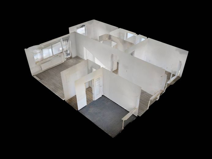 Punta in alto: moderno appartamento di 3 locali con BALCONE e splendida vista – 3D-Ansicht Grundriss