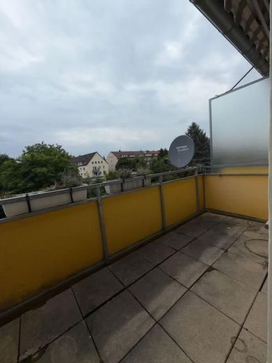Helle 2-Zimmer-Wohnung mit Balkon in Hildesheim - Marienburger Höhe, nahe Universität (4179/06) – Balkon zum Westen