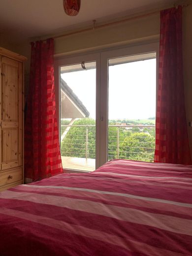 Schlafzimmer mit Balkon Zwisch