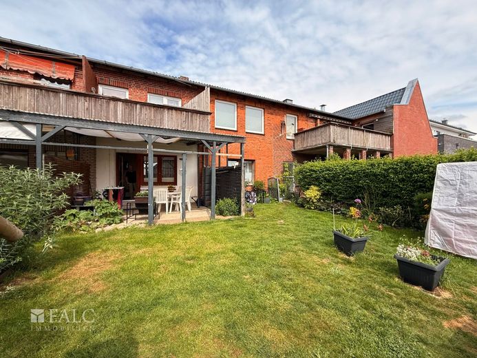 6 Einheiten. Voll vermietet. Kapitalanlage in Nortorf. – Wohnung 2 Garten