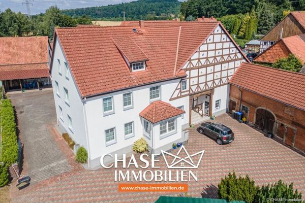 Historischer Resthof mit zwei Wohneinheiten, Scheune & Stallungen inmitten von Hameln, Afferde!