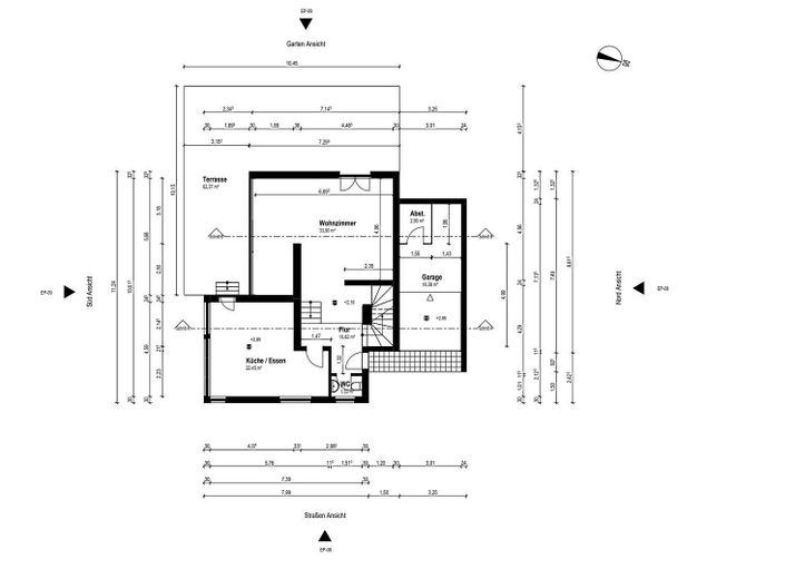 Luxus-EFH kernsaniert 2026 | Klasse A | 1.448 m² Grundstück – Erdgeschoss