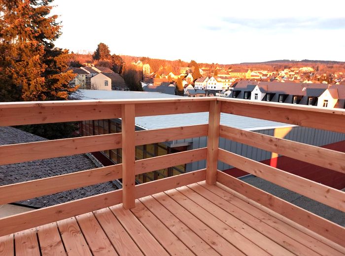 Balkon Maisonette-Wohnung