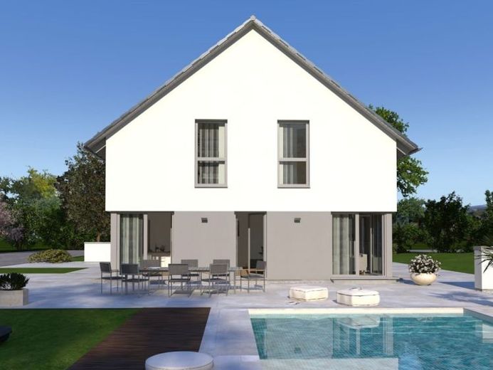 DAS LICHTDURCHFLUTETE KUBUS-HAUS – Foto 1