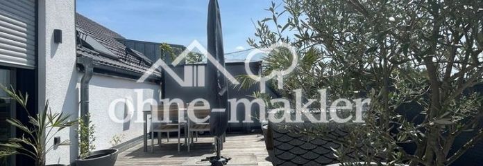 Stilvolle 3-Zimmer-Dachgeschosswohnung mit 32 m² Süd-Dachterrasse