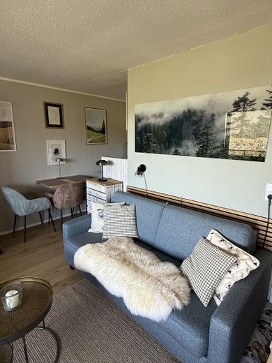 Appartment mit traumhafter Aussicht  im Sternedorf Baiersbronn – Raumansicht Wohnen