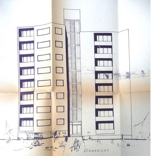 Südansicht Hinter der Mühle