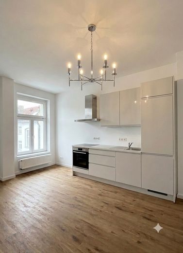 Fully renovated old building, first occupancy - perfect for 2-person shared flat / couples – Küche Bsp. (Einbau bei Bedarf)