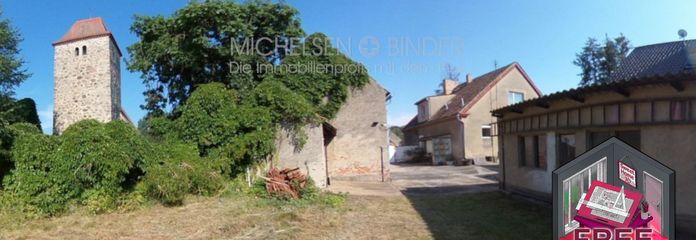 Altes Schulhaus mit Remise auf herrlichem 2.643 m² Grundstück in Drahnsdorf: RUHIG. POTENTIAL. FREI. – 00_Einfamilienhaus-Falkenhain_ID209240513WU