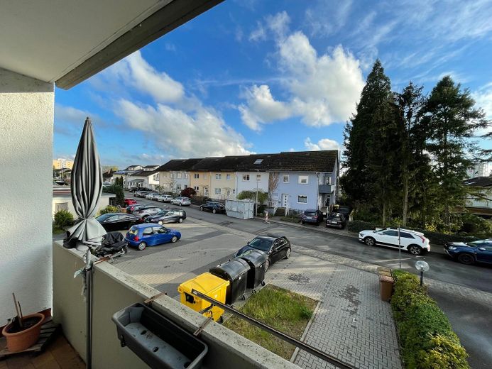 Blick vom großen Balkon