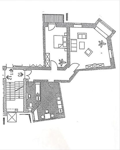 Provisionsfrei: 89m² Altbau am Helmholzplatz, Balkon, bezugsfrei – Grundriss Wohnung 