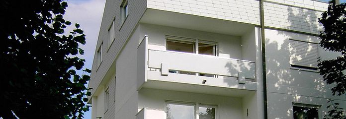 4- Zimmer Wohnung in Lahr/ Zentrumsnah - WG & Familien geeignet – Außenansicht Hofseite