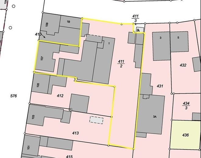 Interessantes Abrissgrundstück, 1.344 m², in Darmstadt-Arheilgen – Lageplan