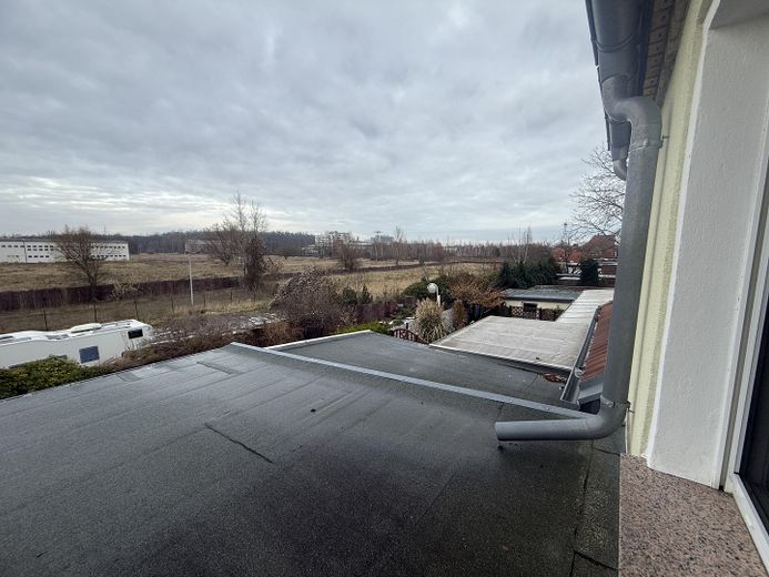 Aussicht zum Parkplatz