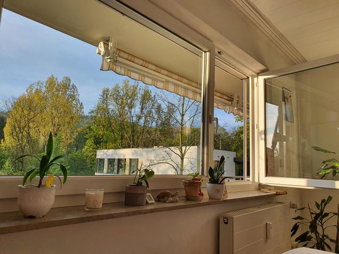 Blick aus dem Schlafzimmer