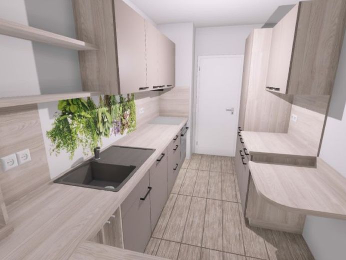 * 3-Zimmer-Wohnung mit neuer Einbauküche * – Foto 1