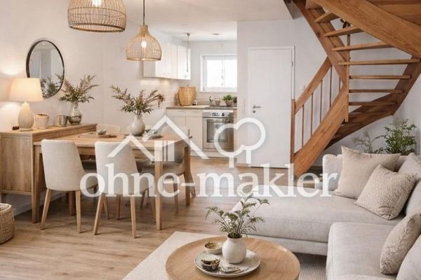 Zonder makelaarscourtage! Belegging (4,75% rendement) of eigen gebruik I Maisonnettewoning in Gartenberg