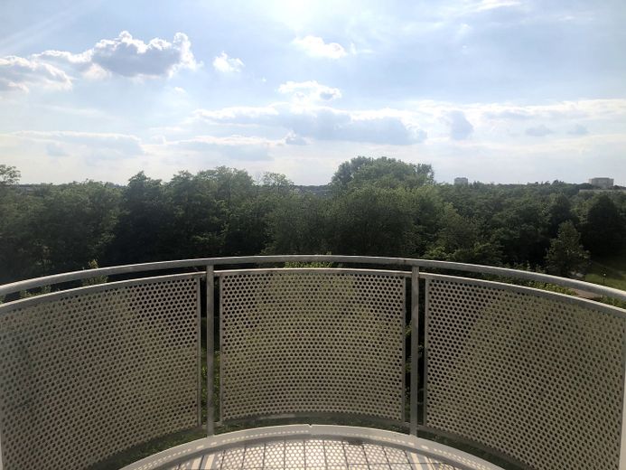 Ausblick Balkon
