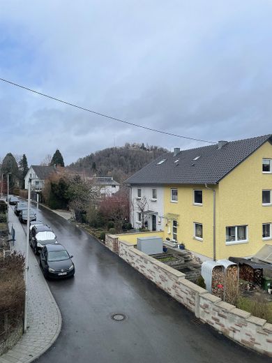 Blick zur Burg aus dem Büro