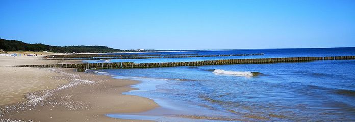 Feiner breiter Sandstrand