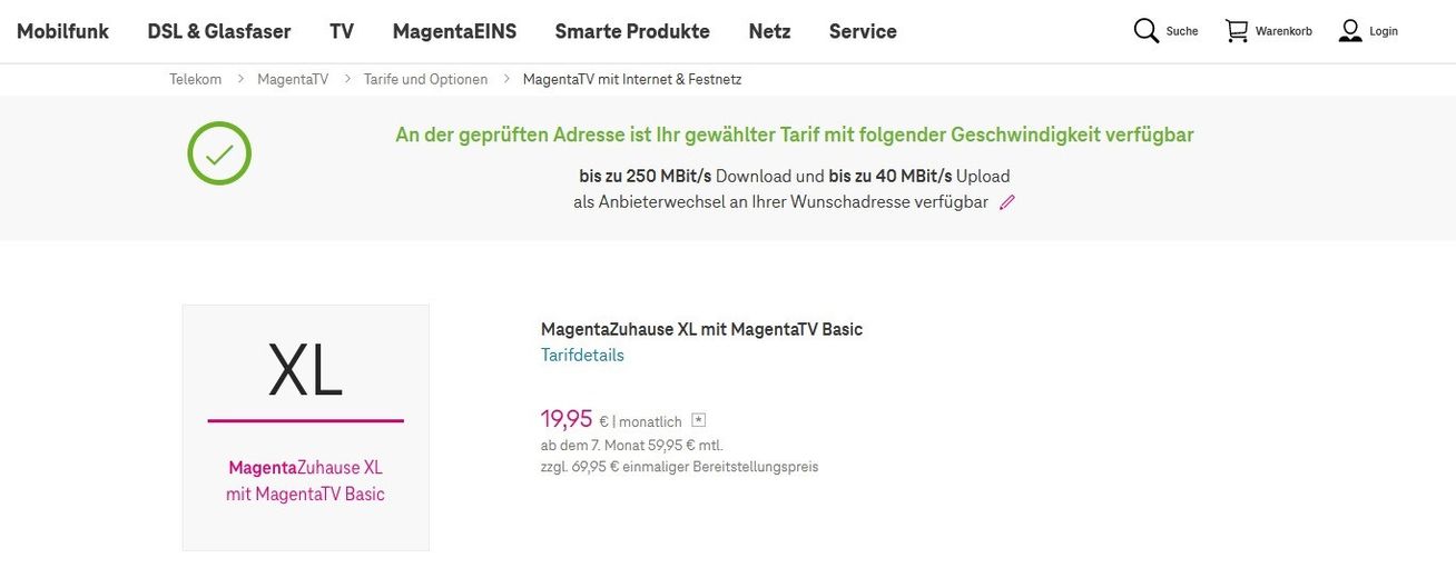 Wohn- und Geschäftshaus – TV-Internetanschluss