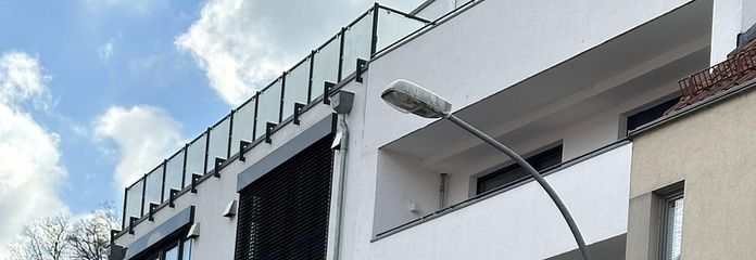 Außenansicht der Wohnanlage