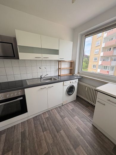 Helle 2-Zimmer-Wohnung in direkter Innenstadtlage Bremerhavens – Küche